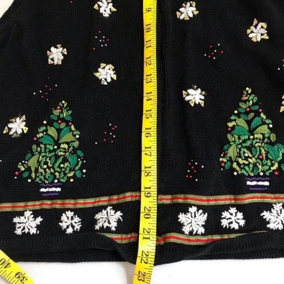 Mercer Street Holiday Sweater Vest Size XL - Picture 5 of 9
